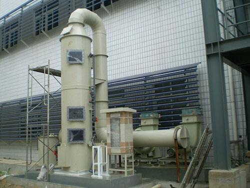 玻璃鋼脫硫塔的主要屯換系統