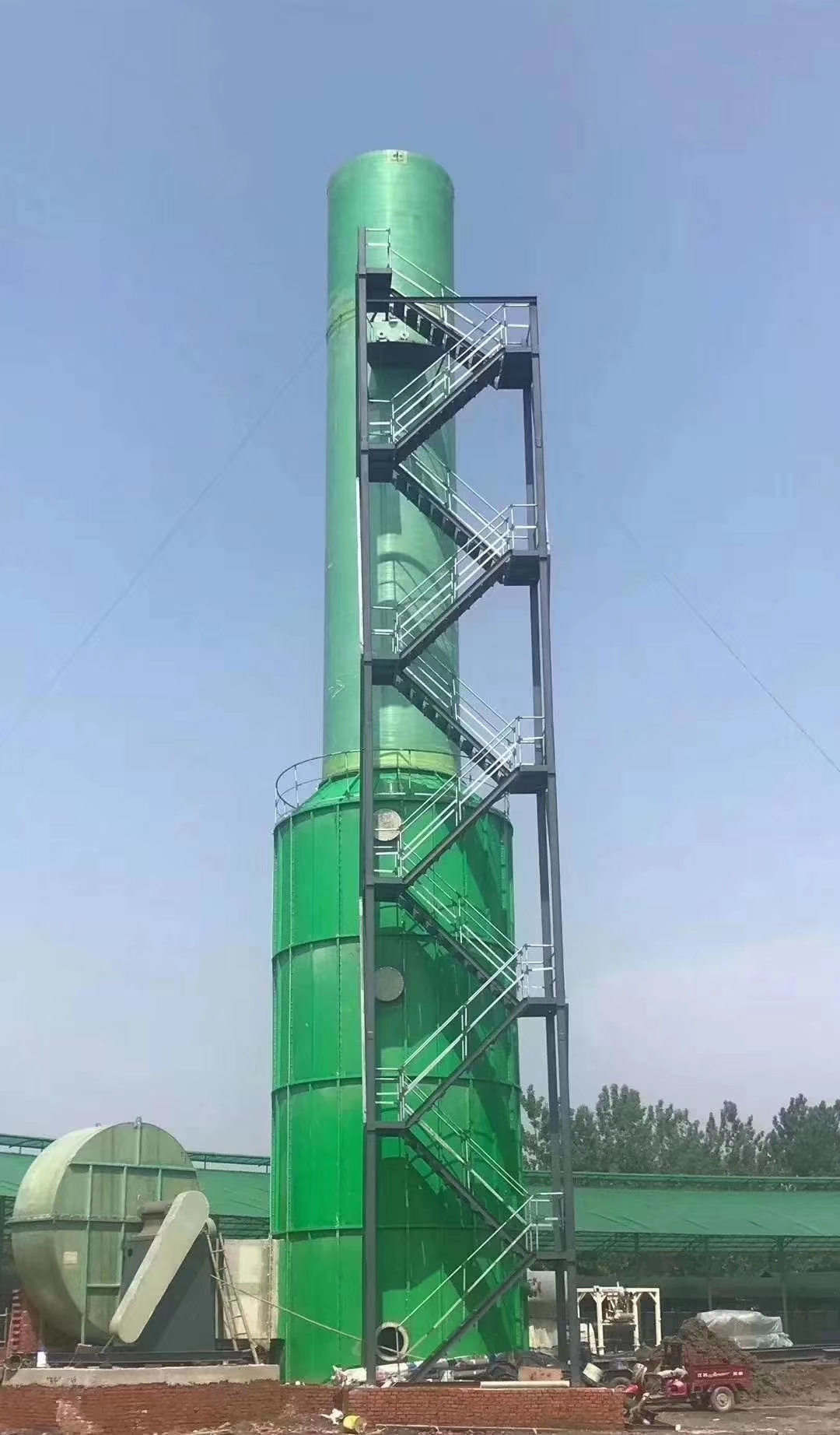 玻璃鋼脫硫塔凈化塔-全程處理廢氣-高效凈化-環境友好